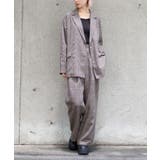 チェックタックストレートパンツ | SpRay | 詳細画像7 