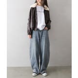 デニムバレルパンツ | SpRay | 詳細画像18 