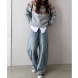 デニムバレルパンツ | SpRay | 詳細画像3 