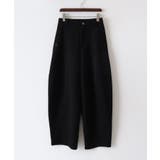 ブラック | スウェットバレルパンツ | SpRay