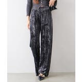 ブラック | クラッシュベロアパンツ | SpRay