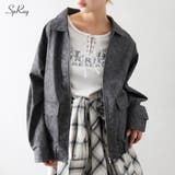 フェイクレザーZipブルゾン | SpRay | 詳細画像1 