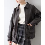 フェイクレザーZipブルゾン | SpRay | 詳細画像15 