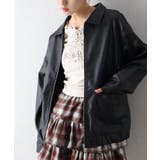 ブラック | フェイクレザーZipブルゾン | SpRay
