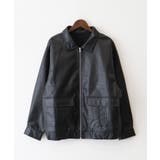 フェイクレザーZipブルゾン | SpRay | 詳細画像22 