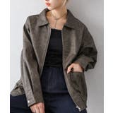 フェイクレザーZipブルゾン | SpRay | 詳細画像30 