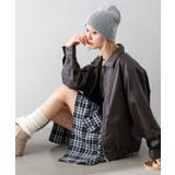 フェイクレザーZipブルゾン | SpRay | 詳細画像48 