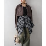 スウェードポンチＺＩＰショートブルゾン | SpRay | 詳細画像20 