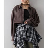 スウェードポンチＺＩＰショートブルゾン | SpRay | 詳細画像21 