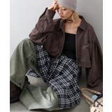 スウェードポンチＺＩＰショートブルゾン | SpRay | 詳細画像27 