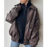 ヴィンテージレザーブルゾン | SpRay | 詳細画像35 