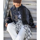 ヴィンテージレザーショートブルゾン | SpRay | 詳細画像11 