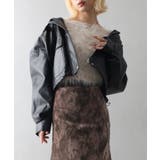 ヴィンテージレザーショートブルゾン | SpRay | 詳細画像19 