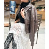 ヴィンテージレザーショートブルゾン | SpRay | 詳細画像26 