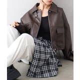 ヴィンテージレザーショートブルゾン | SpRay | 詳細画像2 