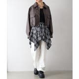 ヴィンテージレザーショートブルゾン | SpRay | 詳細画像5 