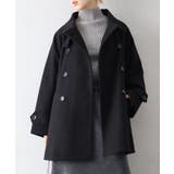 ブラック | ミドル丈丈トレンチコート | SpRay