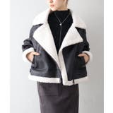 ブラック | フェイクレザームートン | SpRay