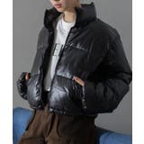 メタリック中綿スタンドコート | SpRay | 詳細画像9 