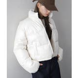 メタリック中綿スタンドコート | SpRay | 詳細画像14 