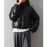 メタリック中綿スタンドコート | SpRay | 詳細画像32 