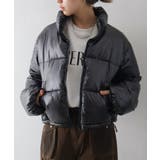 メタリック中綿スタンドコート | SpRay | 詳細画像3 