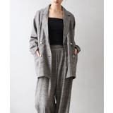 チェックWテーラードジャケット | SpRay | 詳細画像11 