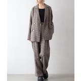 チェックWテーラードジャケット | SpRay | 詳細画像15 