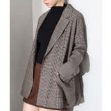 チェックWテーラードジャケット | SpRay | 詳細画像21 