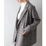 チェックWテーラードジャケット | SpRay | 詳細画像4 