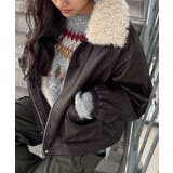 ファー衿フェイクレザーブルゾン | SpRay | 詳細画像11 