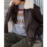 ファー衿フェイクレザーブルゾン | SpRay | 詳細画像2 