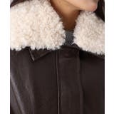 ファー衿フェイクレザーブルゾン | SpRay | 詳細画像23 