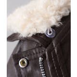 ファー衿フェイクレザーブルゾン | SpRay | 詳細画像26 