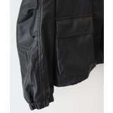 ファー衿フェイクレザーブルゾン | SpRay | 詳細画像31 