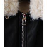 ファー衿フェイクレザーブルゾン | SpRay | 詳細画像32 