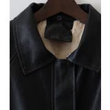 ファー衿フェイクレザーブルゾン | SpRay | 詳細画像35 