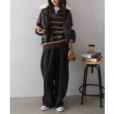 ファー衿フェイクレザーブルゾン | SpRay | 詳細画像37 