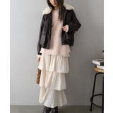 ファー衿フェイクレザーブルゾン | SpRay | 詳細画像45 