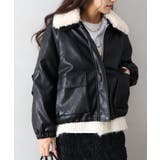 ファー衿フェイクレザーブルゾン | SpRay | 詳細画像59 