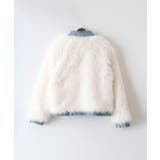 デニム切替ファーブルゾン | SpRay | 詳細画像34 