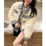 デニム切替ファーブルゾン | SpRay | 詳細画像5 