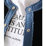 デニムトリムニットジャケット | SpRay | 詳細画像24 