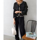 ラメツイードノーカラージャケット | SpRay | 詳細画像9 