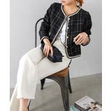 ラメツイードノーカラージャケット | SpRay | 詳細画像11 