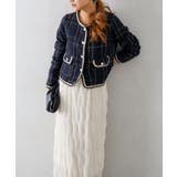 ラメツイードノーカラージャケット | SpRay | 詳細画像21 