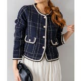 ラメツイードノーカラージャケット | SpRay | 詳細画像22 