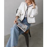 ラメツイードノーカラージャケット | SpRay | 詳細画像32 