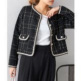 ラメツイードノーカラージャケット | SpRay | 詳細画像4 