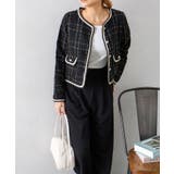 ラメツイードノーカラージャケット | SpRay | 詳細画像5 